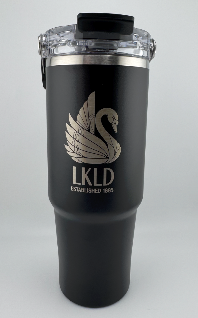 30oz Stainless Steel Tumbler - LKLD Swan