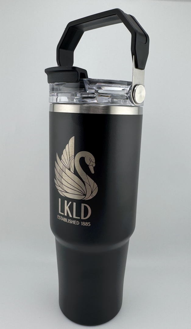 30oz Stainless Steel Tumbler - LKLD Swan