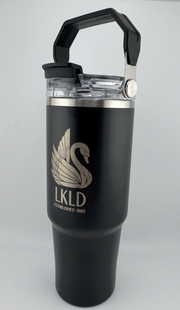 30oz Stainless Steel Tumbler - LKLD Swan