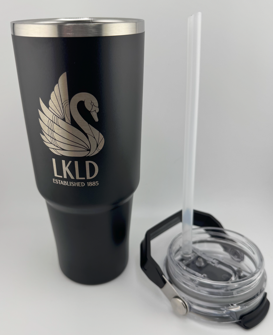 30oz Stainless Steel Tumbler - LKLD Swan