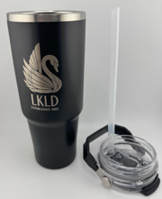 30oz Stainless Steel Tumbler - LKLD Swan