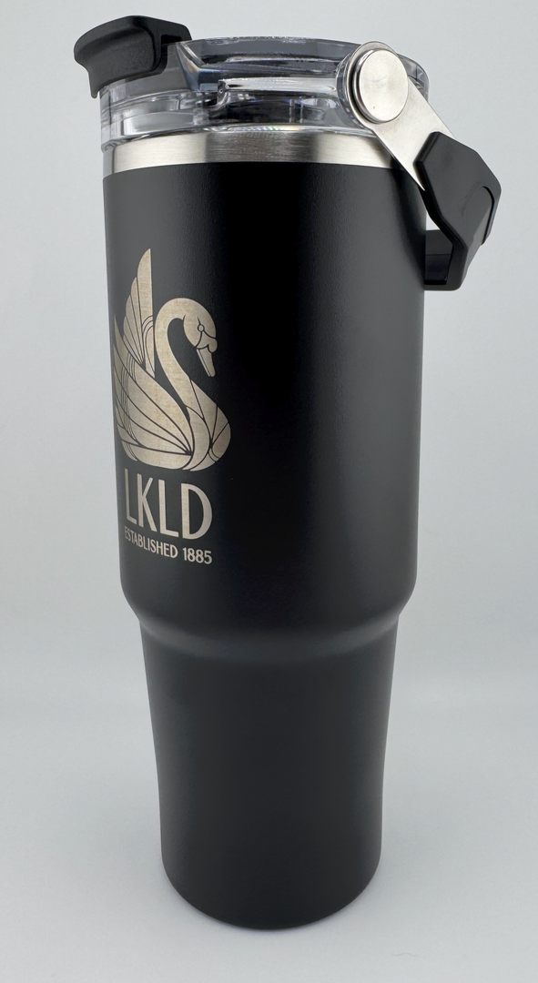 30oz Stainless Steel Tumbler - LKLD Swan