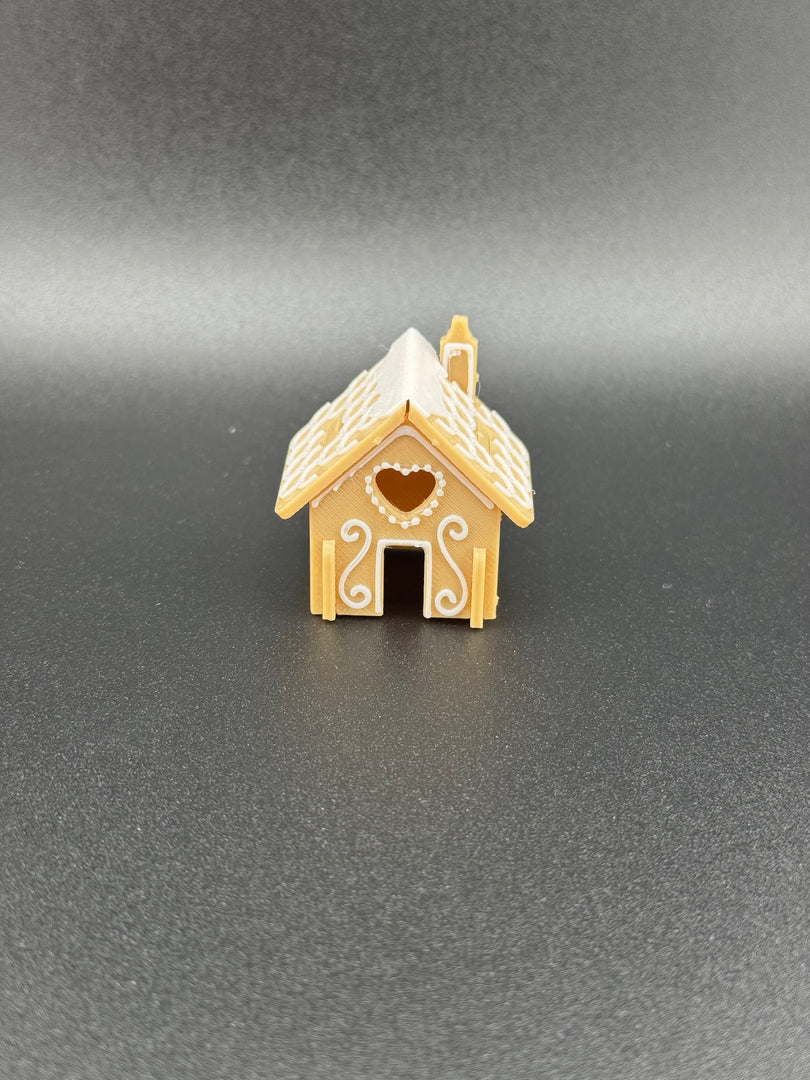 Gingerbread House Ornament Kit Card