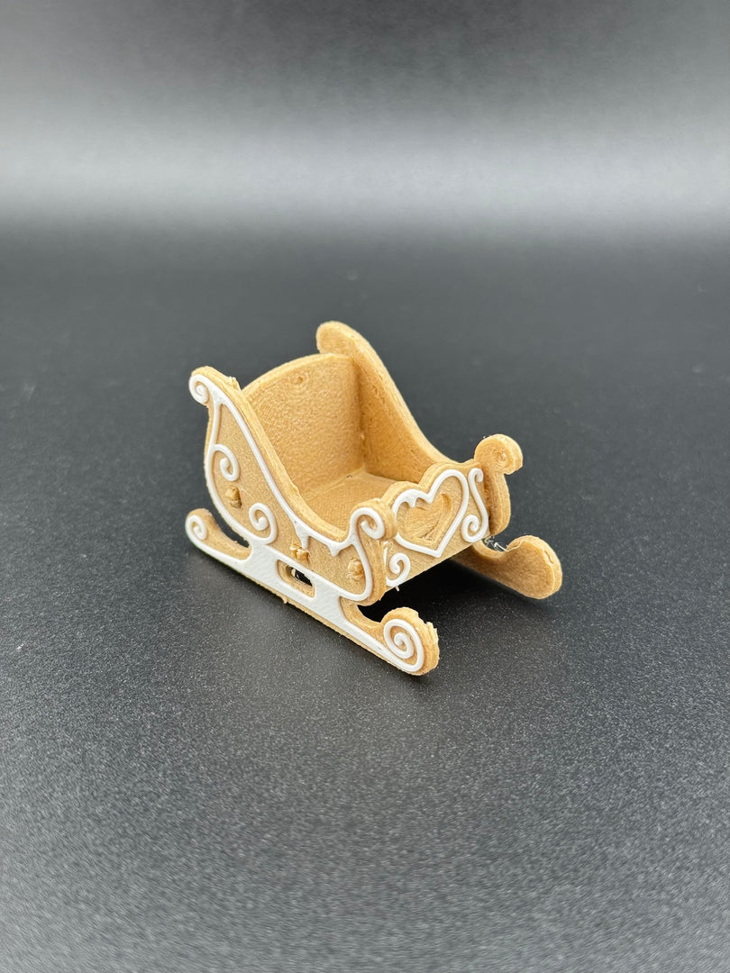 Gingerbread Sleigh Kit Card