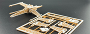 Gingerbread X Wing Inspired Kit Card