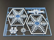 Tie Fighter Inspired Snow Flake Kit Card
