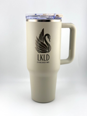 40oz Stainless Steel Tumbler - LKLD Swan