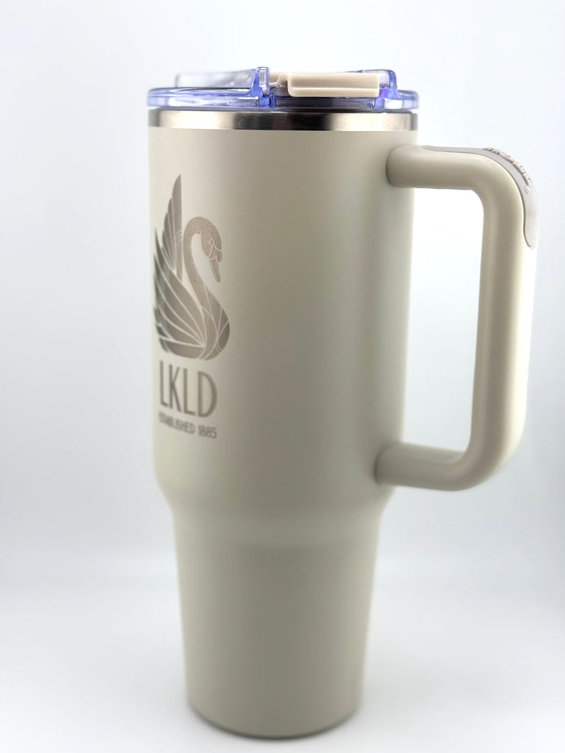 40oz Stainless Steel Tumbler - LKLD Swan