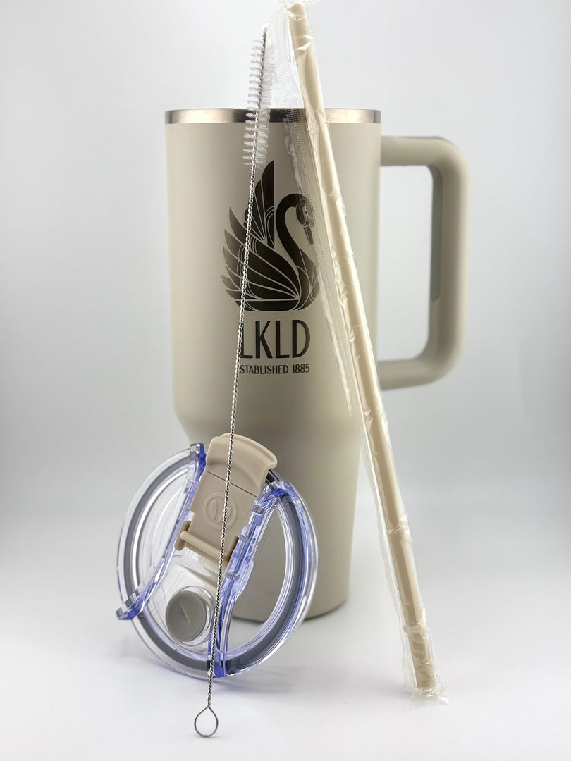 40oz Stainless Steel Tumbler - LKLD Swan