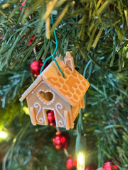 Gingerbread House Ornament Kit Card