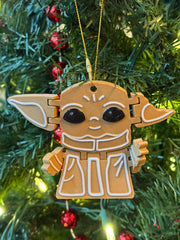 Star Wars Ornament | Grogu Gingerbread