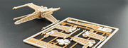 Gingerbread X Wing Inspired Kit Card